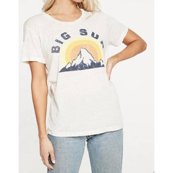 Chaser Tops New Chaser Big Sur Vintage Recycle In Au Lait Poshmark